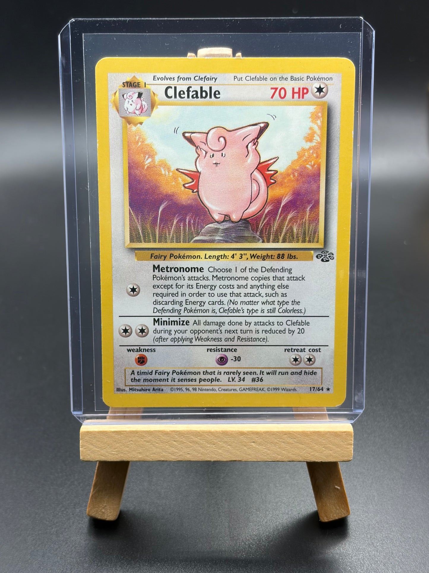 Clefable (17/64) - Jungle (JU)Rare