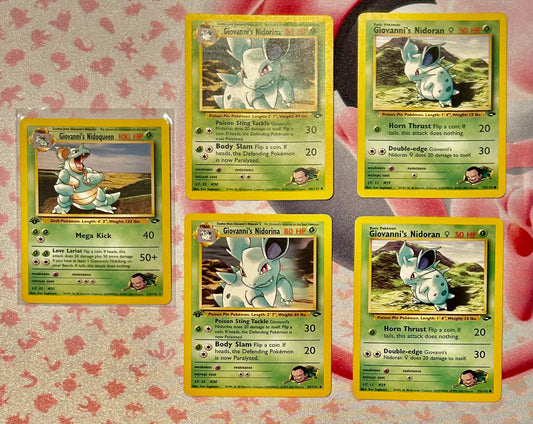 Giovanni’s Nidoran Female Evolutions - Gym Challenge (G2)