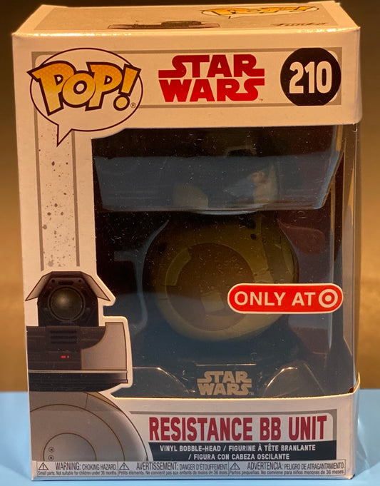 Funko Pop Resistance BB unit target exclusive