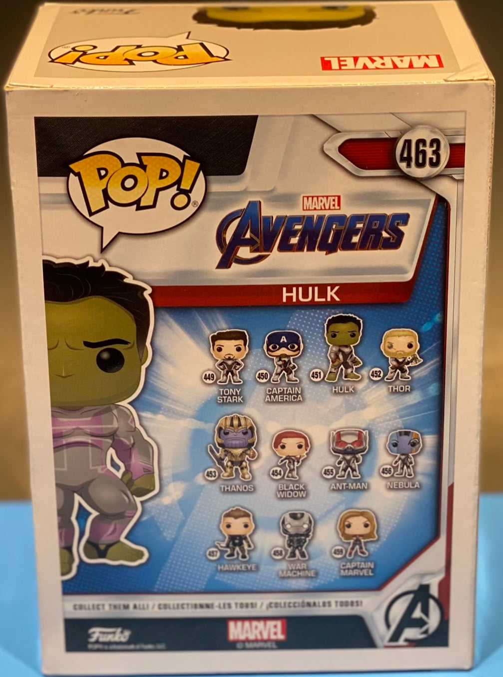 Funko pop Hulk purple suit