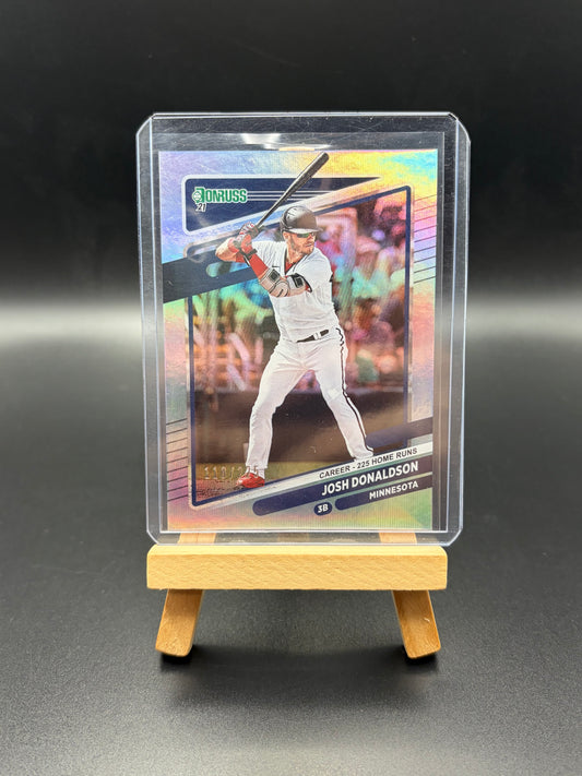 2021 Donruss Baseball Josh Donaldson Numbered Card