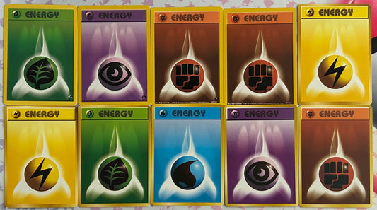 10 Card Mixed Energy card lot from the the 90’s and 2000’s