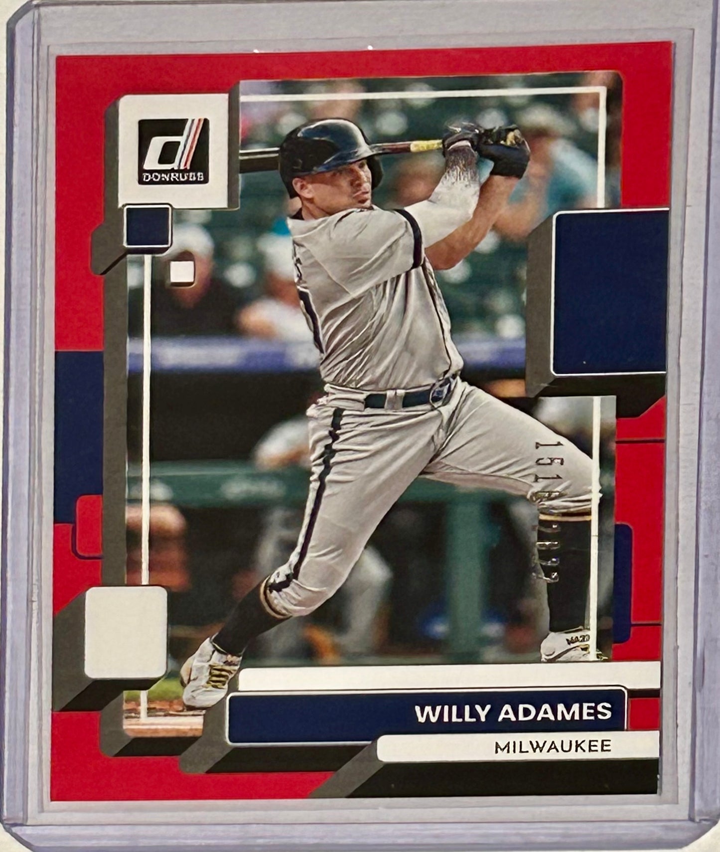 2022 Donruss Baseball Willy Adames Numbered Card