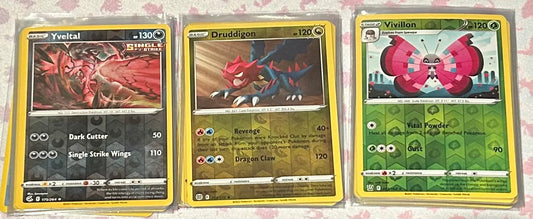 30 Sword and Shield Era Reverse Holo Pokemon Cards