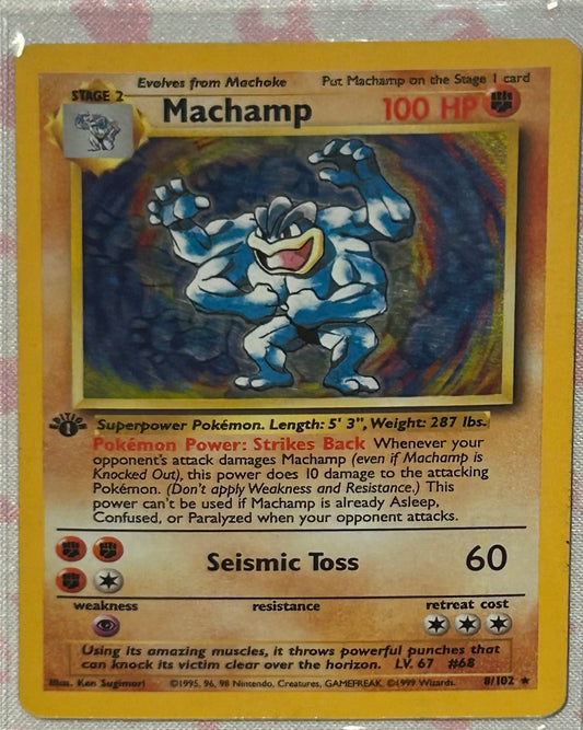 Machamp(008/102)- Base Set (BS) MP