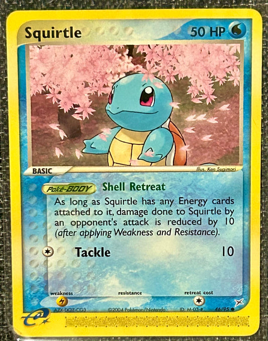 Squirtle #46- Team Magma vs Team Aqua (MA) NM