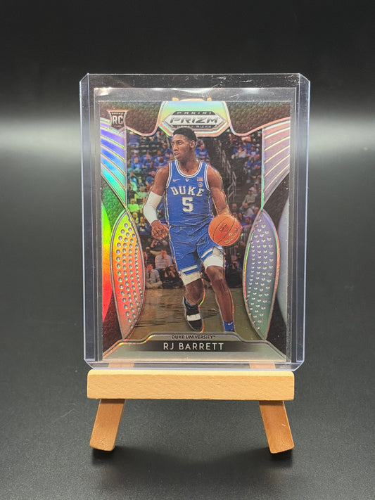 2019 RJ Barrett Silver Prizm Panini Draft Picks Parallel Card