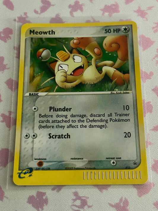 Meowth - 013 (EX Series Collector's Tin) - Nintendo Promos (PR)