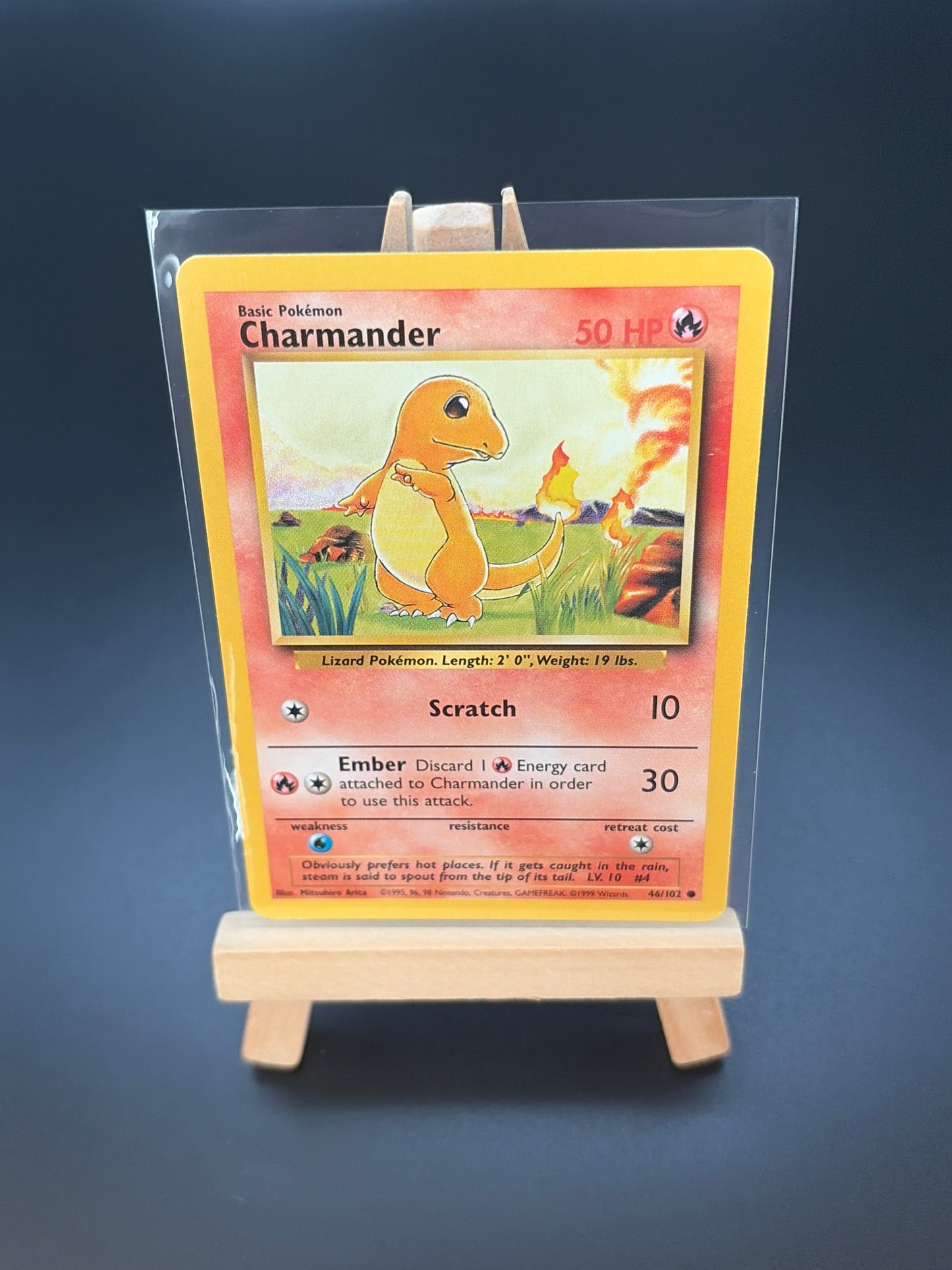 Charmander (042/102)- Base Set (BS) LP