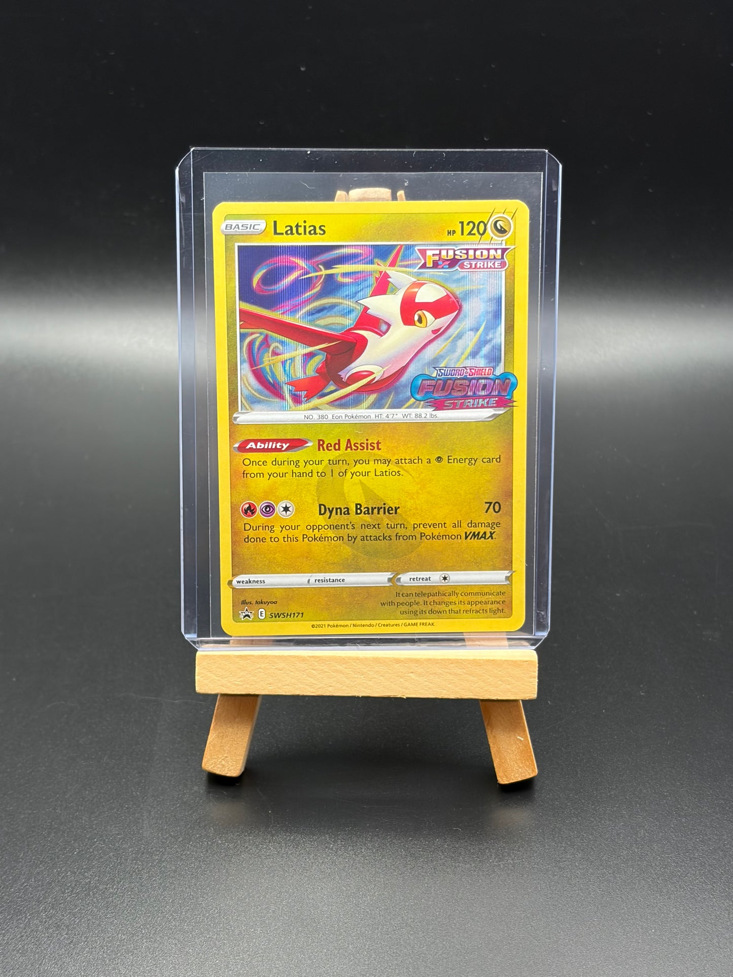 Latias SWSH 171 Promo : Fusion Strike Holo Rare NM