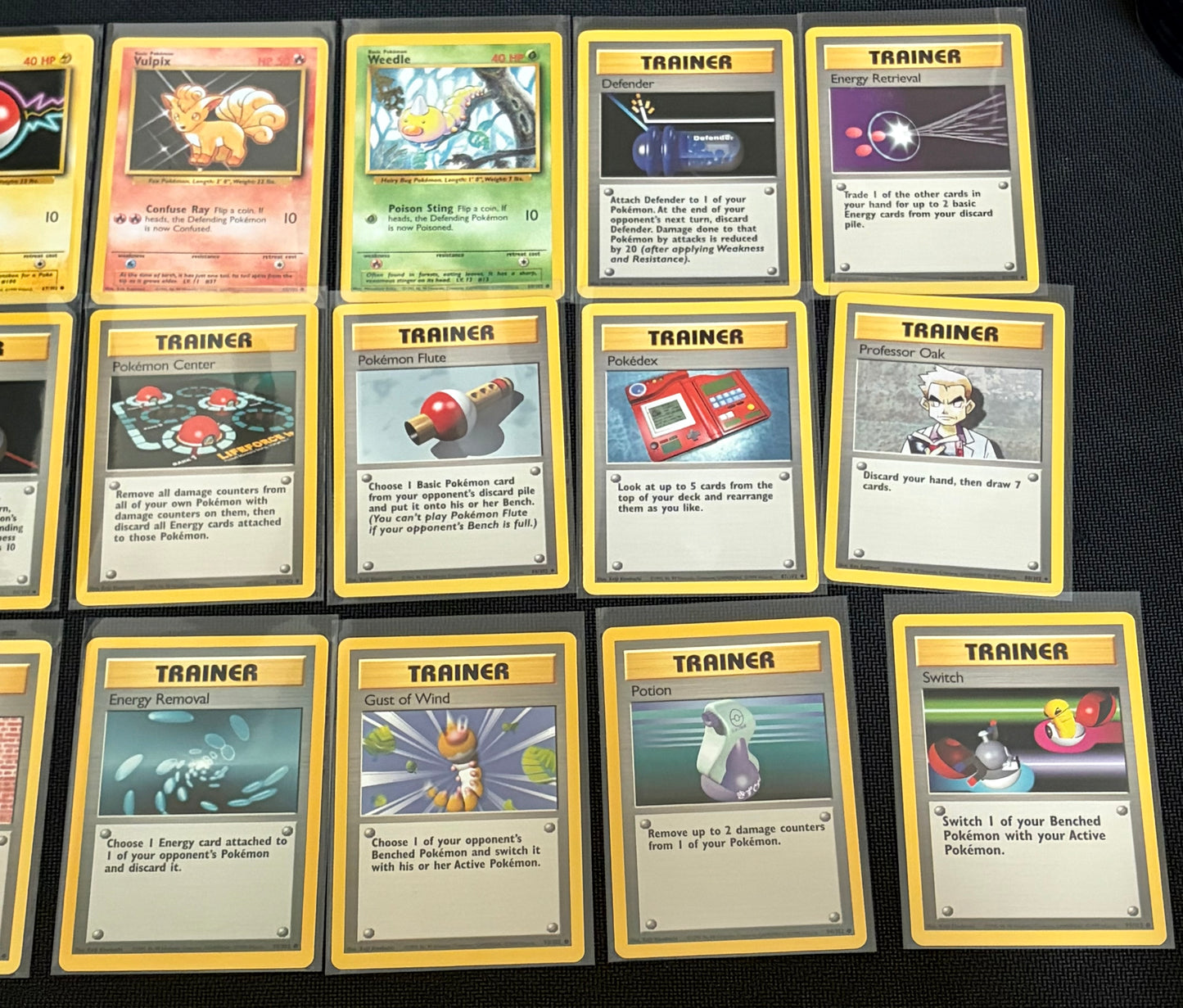 63 Card Pokemon Base Set Collection