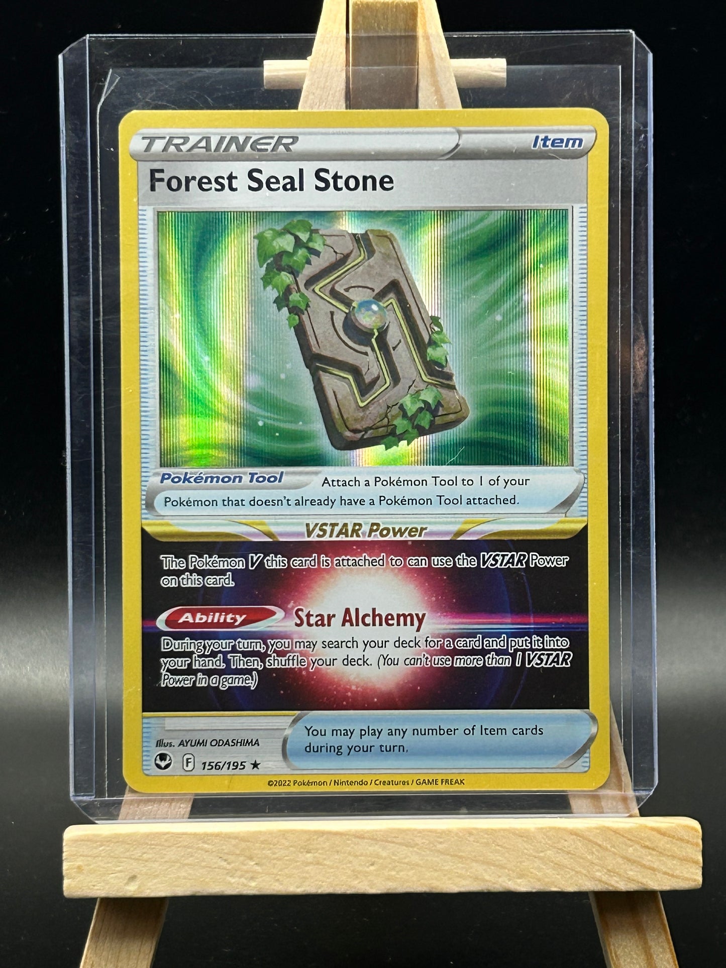 Forest Seal Stone - SWSH12: Silver Tempest (SWSH12)
