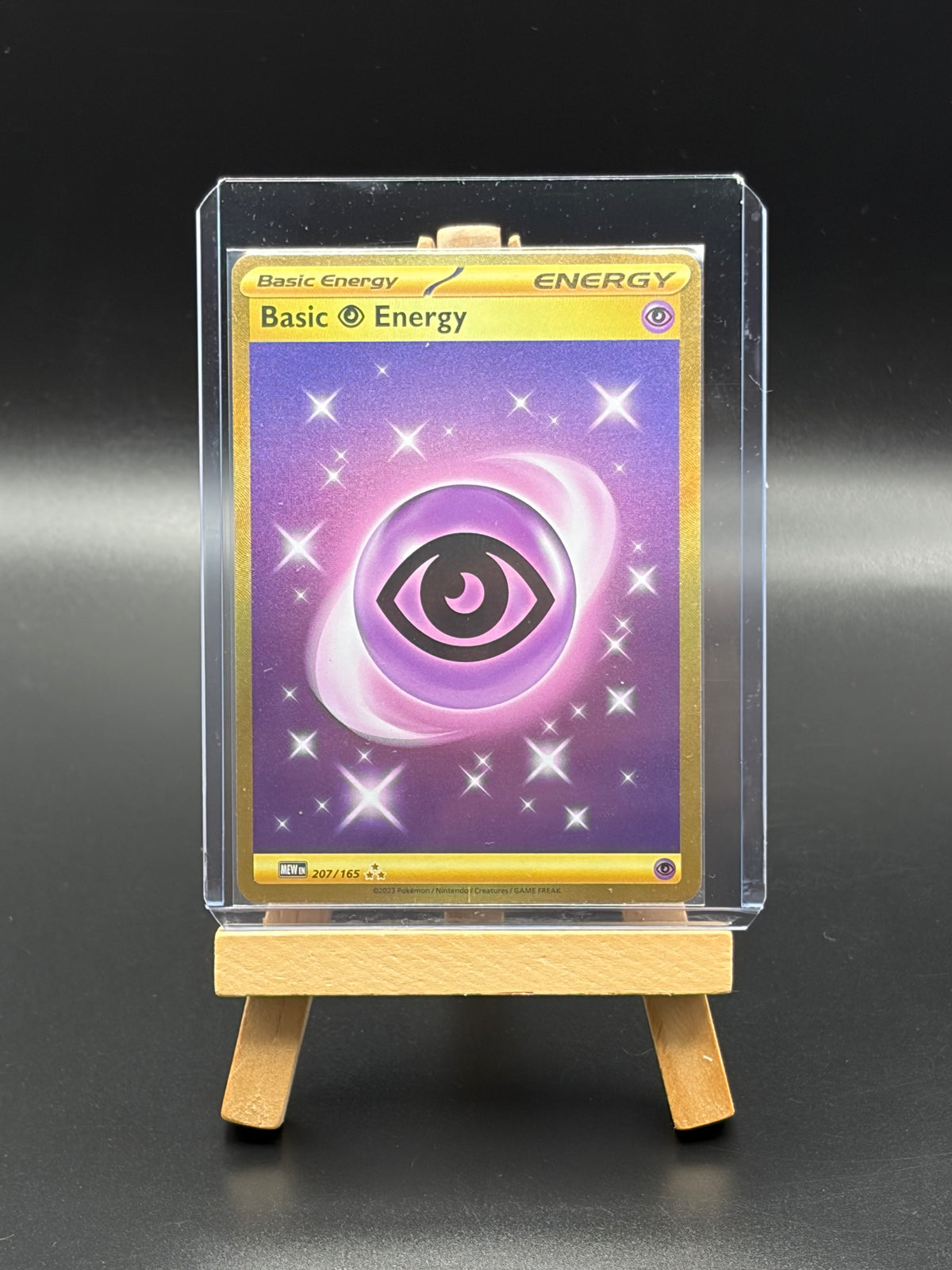 Psychic Energy- 207/165 - SV: Scarlet & Violet 151 (MEW) LP Hyper Rare