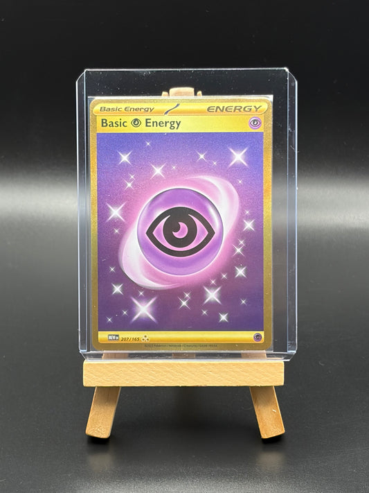 Psychic Energy- 207/165 - SV: Scarlet & Violet 151 (MEW) LP Hyper Rare