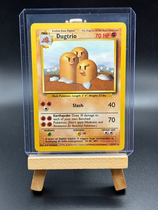 Dugtrio (019/102)- Base Set (BS)