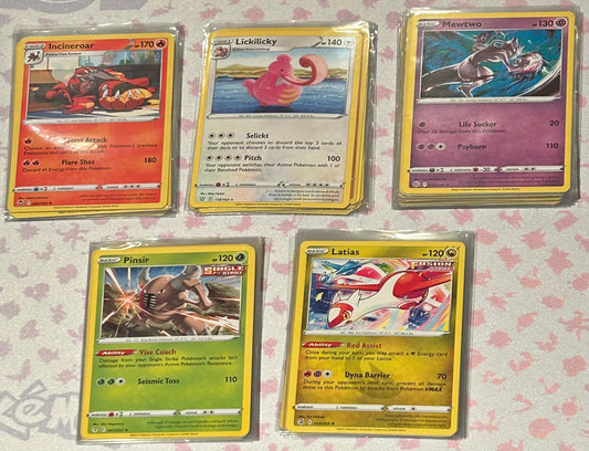 60 Sword and Shield Era Rare Pokemon Cards