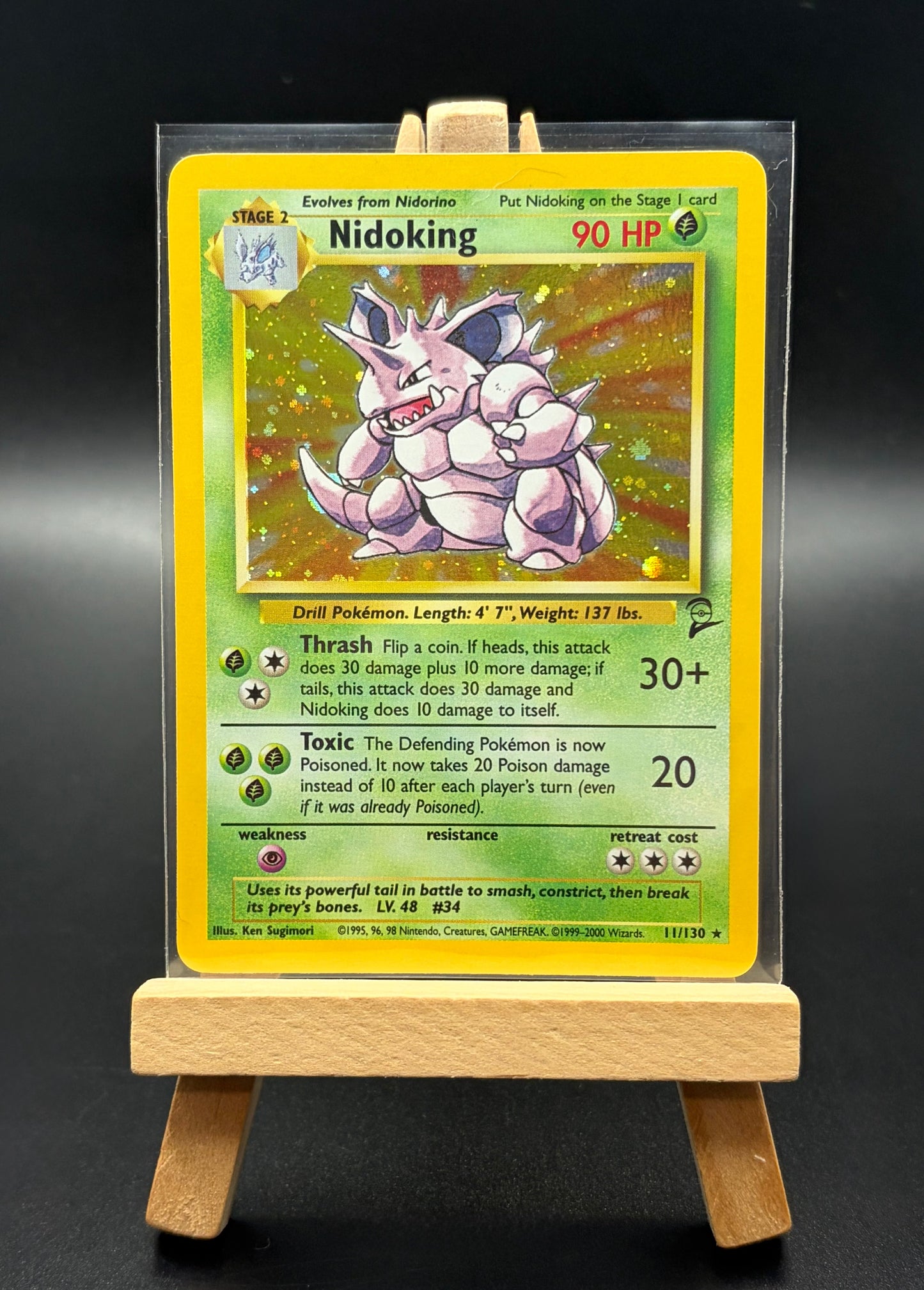 Nidoking, base set 2 