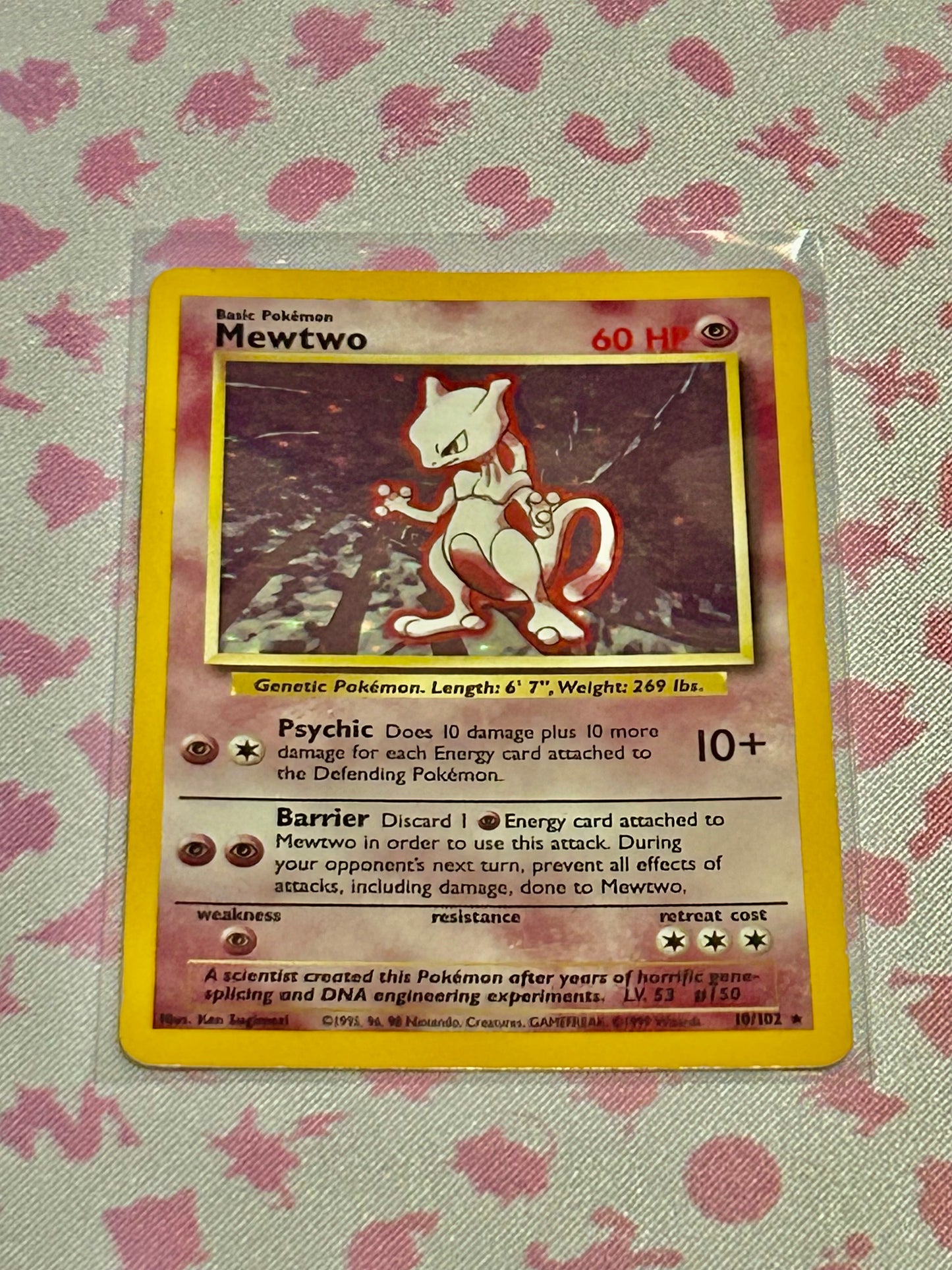 Mewtwo(010/102)- Base Set (BS)