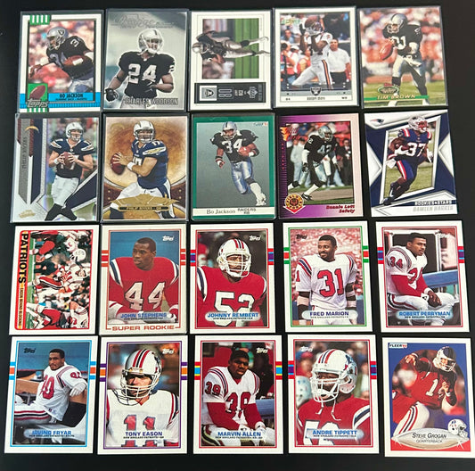 NFL $5 20 Card Lot #11