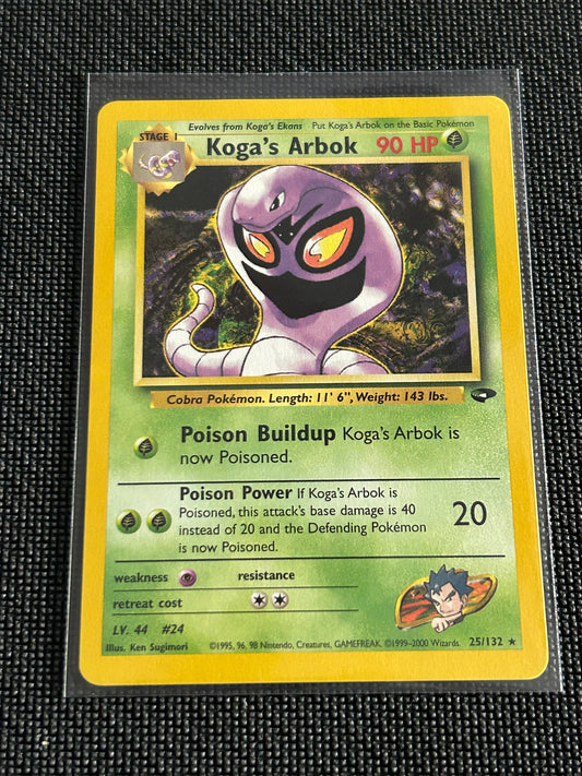 Koga’s Arbok - Gym Challenge (G2)