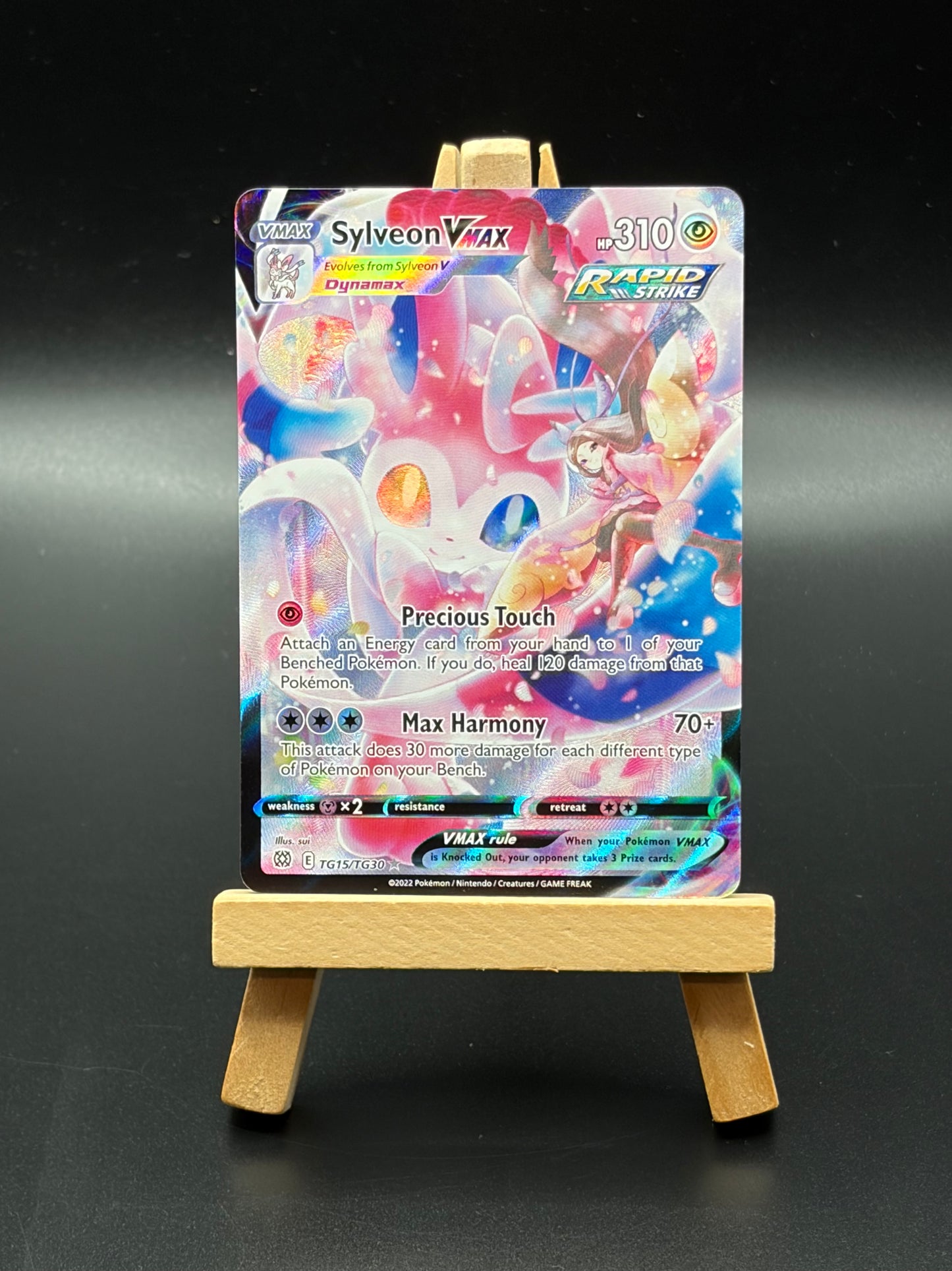 Sylveon VMAX - SWSH09: Brilliant Stars Trainer Gallery (SWSH09:TG) NM