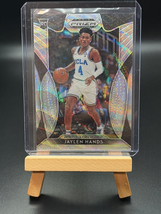 2019 Panini - Prizm Draft Picks Jaylen Hands Hyper Prizm #/299