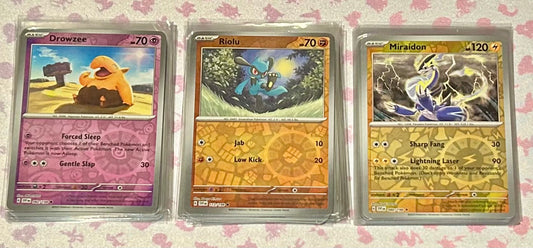 30 Scarlet & Violet Reverse Holo Pokemon Cards
