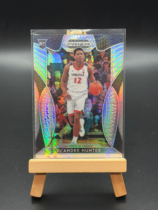 2019 Panini Prizm Draft Picks De’Andre Hunter Hyper Prizm Numbered Basketball Card