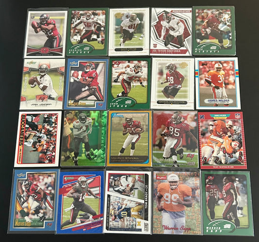 NFL Tampa Bay Buccaneers 20 Card Lot #3