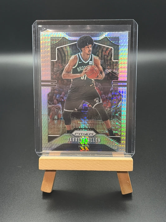 2019-2020 Panini Prizm Brooklyn Nets Jarrett Allen Hyper Prizm Parallel Card