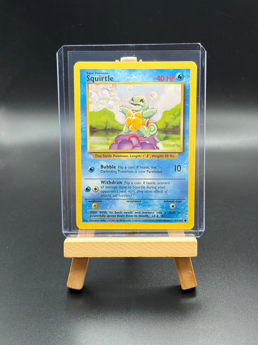 Squirtle (63) - Base Set (BS) LP