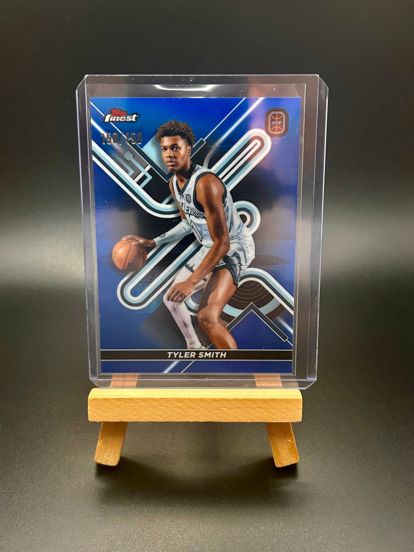 2022-2023 Topps Finest OTE Overtime Elite Blue Prism Refractor /150 Tyler Smith