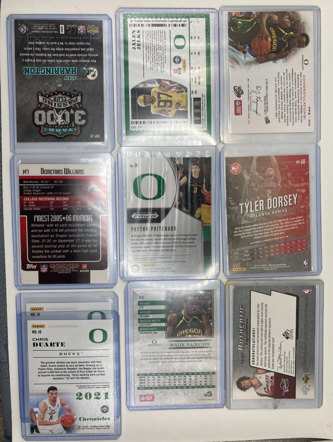 Oregon Ducks Multi Sport Lot!