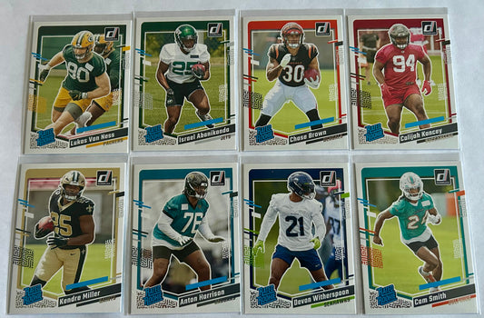 2023 Donruss Football 12 card Rated Rookie Card lot