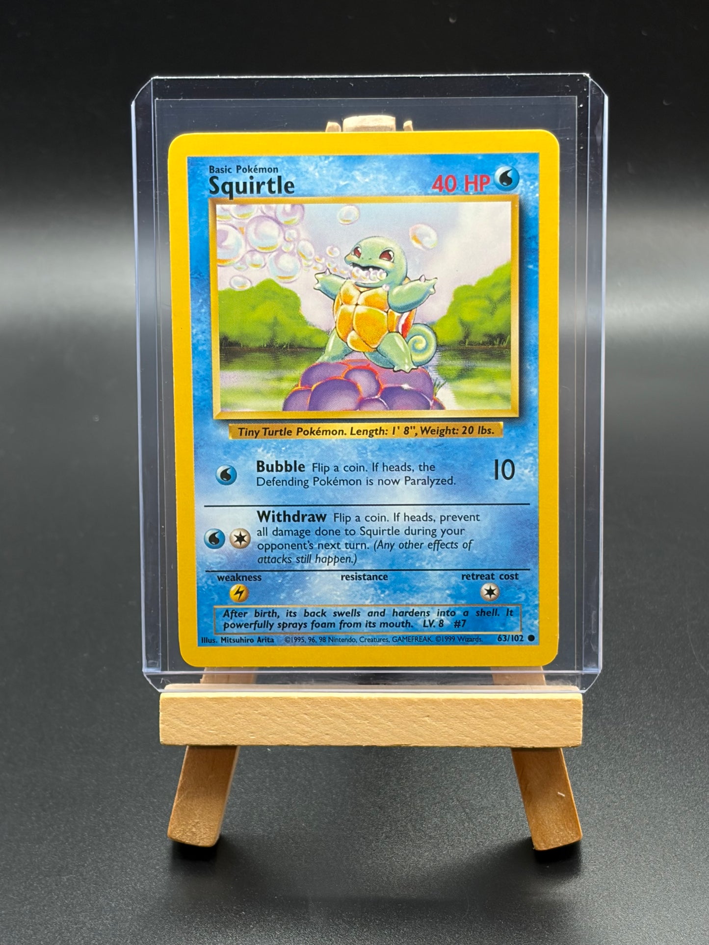 Squirtle (63) - Base Set (BS) NM