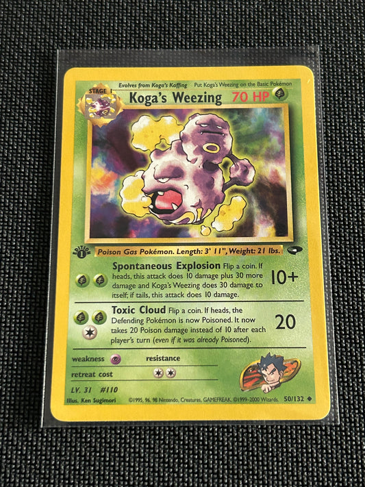 Koga’s Weezing - Gym Challenge (G2) 1st Edition