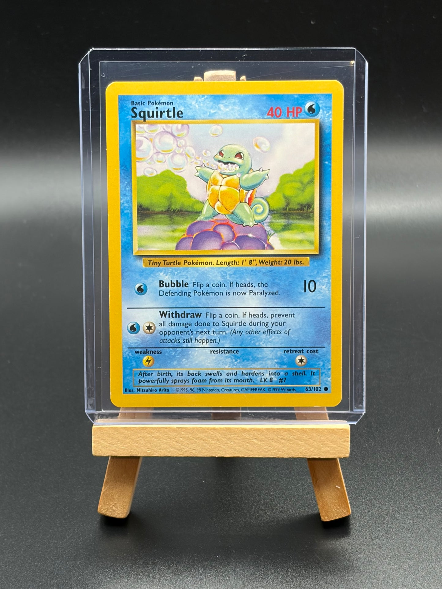 Squirtle (63) - Base Set (BS) LP