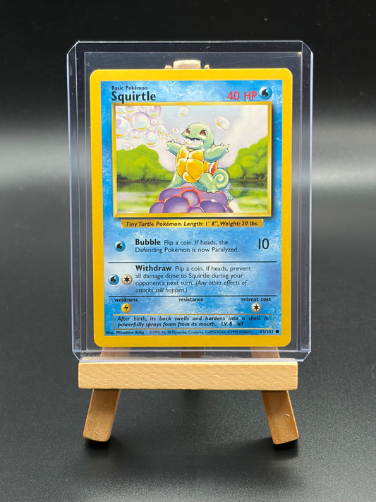 Squirtle (63) - Base Set (BS) LP