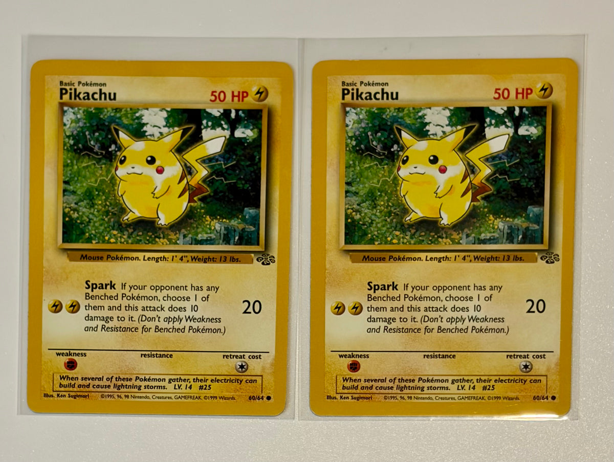 Two Pikachu (60/64) - Jungle (JU)Common LP