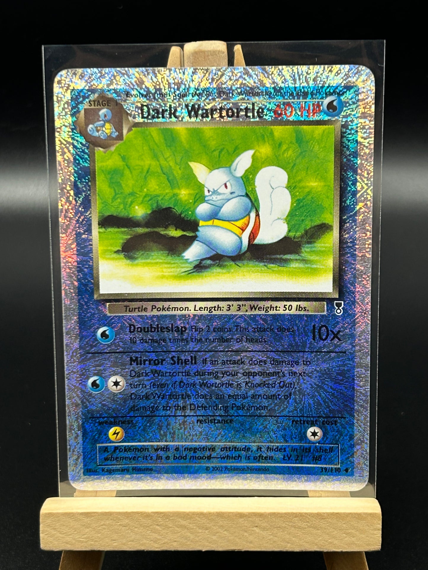 Dark Wartortle- Legendary Collection (LC) Reverse Holo