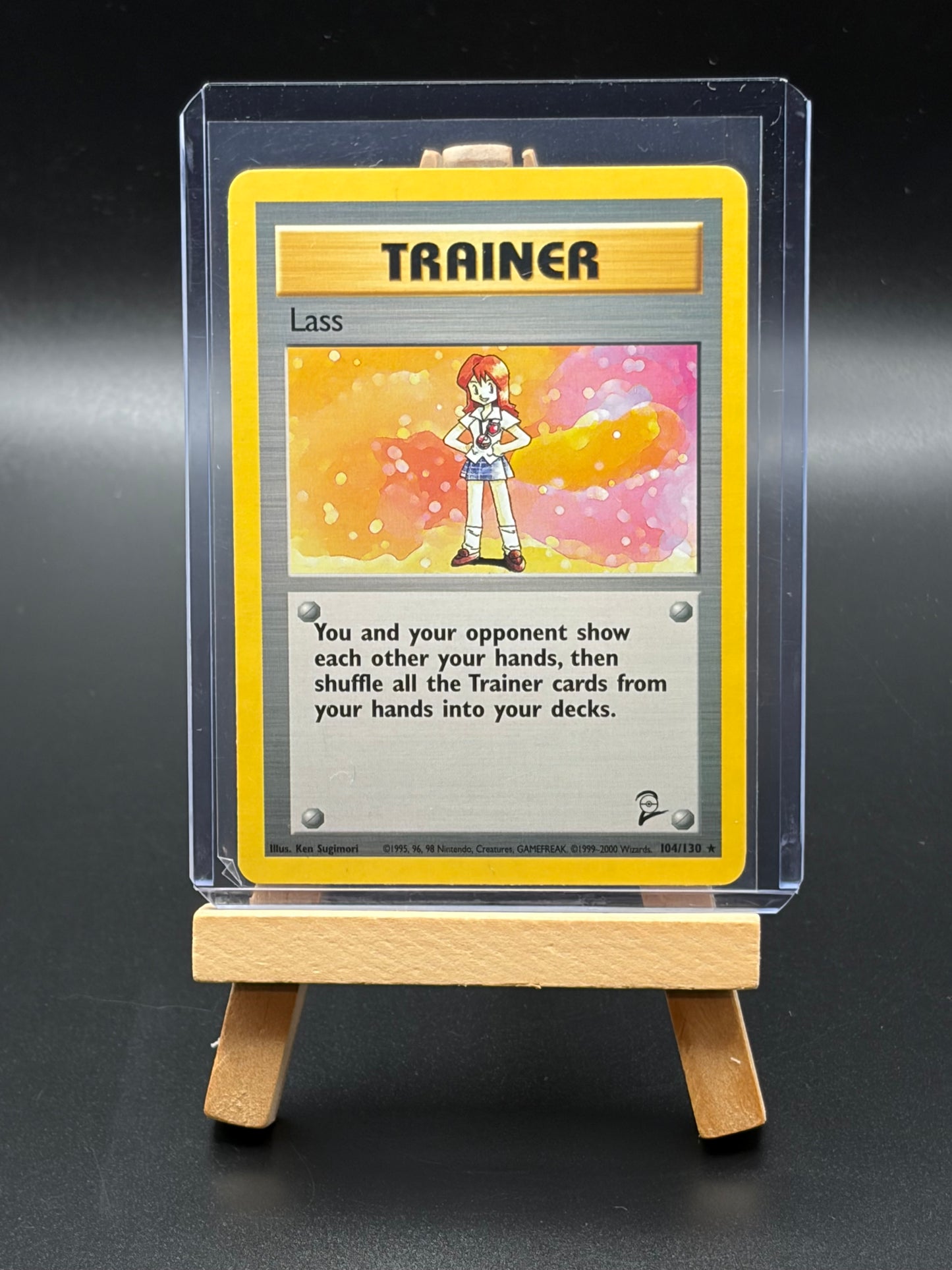 Lass (104/130)- Base Set 2 (BS) LP