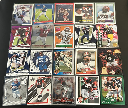 NFL $5 20 Card Lot #15