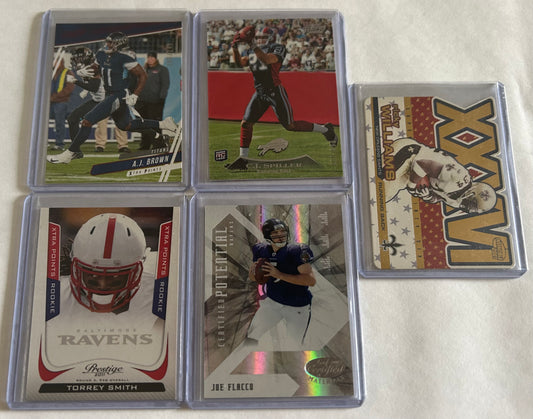 NFL Numbered Card Lot #2