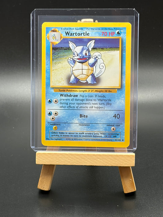Wartortle (42) - Base Set (BS) LP