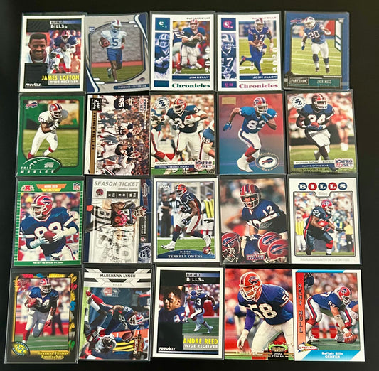 NFL Buffalo Bills $3.50 20 card lot #6
