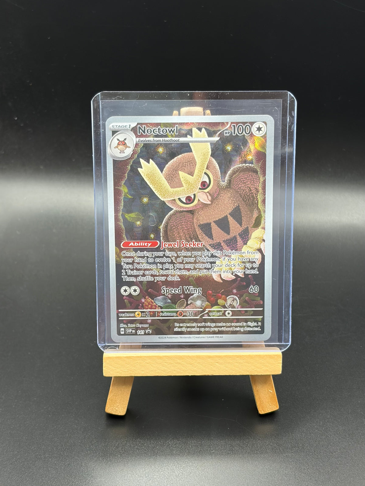 Noctowl - SVP 141-Scarlet & Violet Promo Card NM