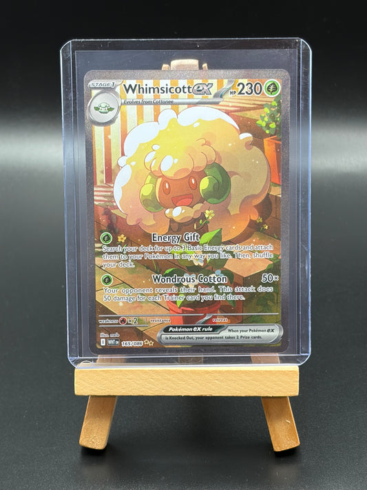 Whimsicott ex-165/086 Scarlet & Violet : White Flare Special Illustration Rare NM