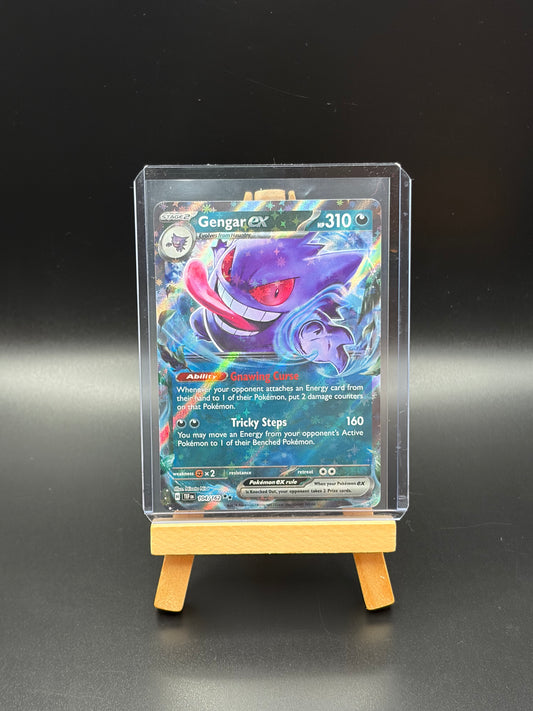 Gengar EX- 104/162 Double Rare- SV05: Temporal Forces (TEF) LP