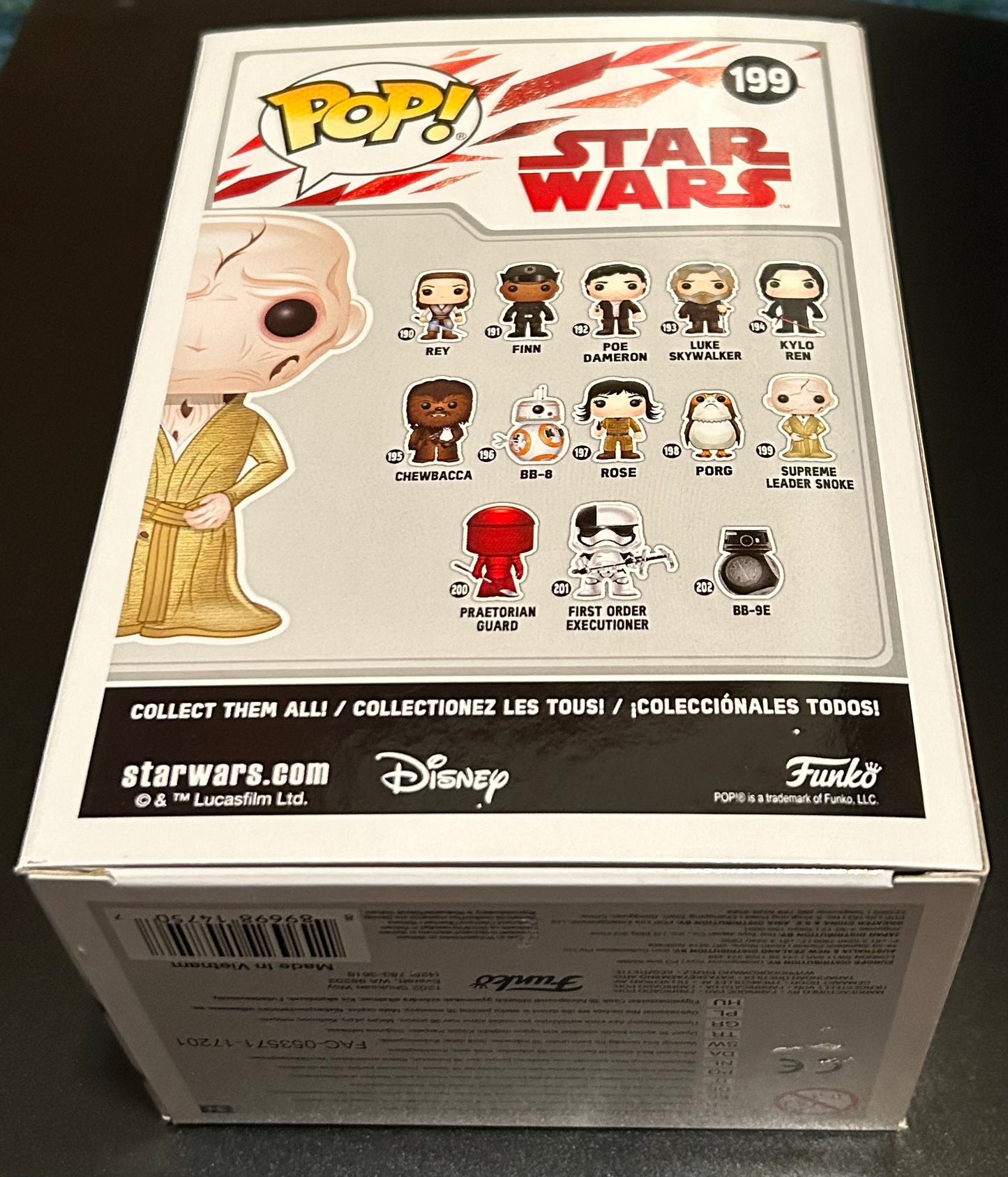 Funko Pop Supreme Leader Snoke