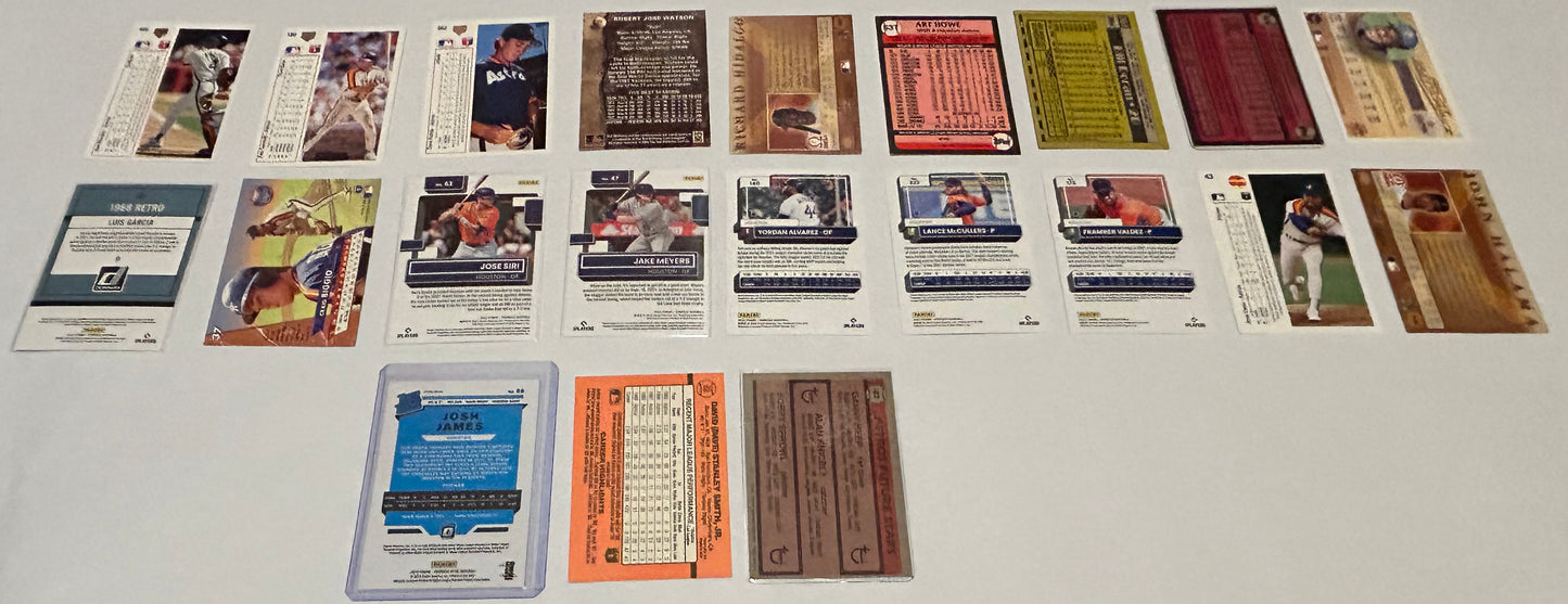 Houston Astros $5.00 lot #1